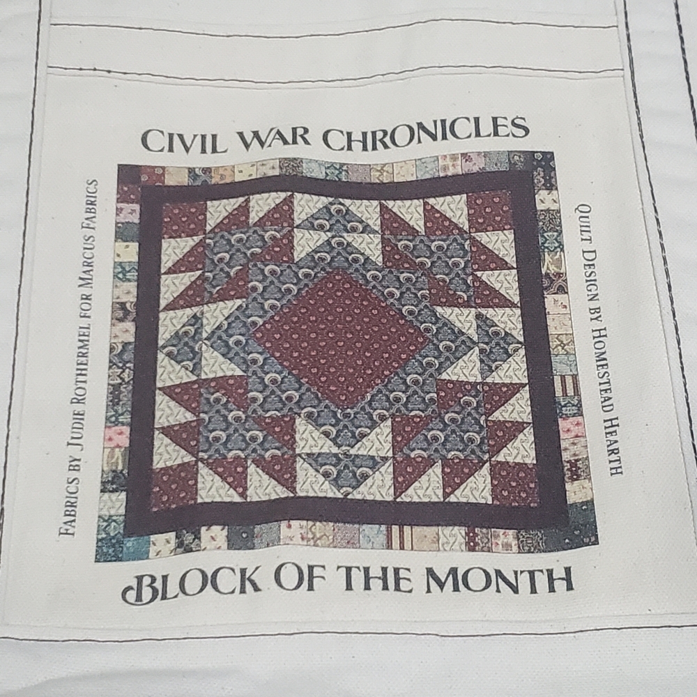 Civil War Chronicles Canvas Tote BOM - Picture 2 of 5